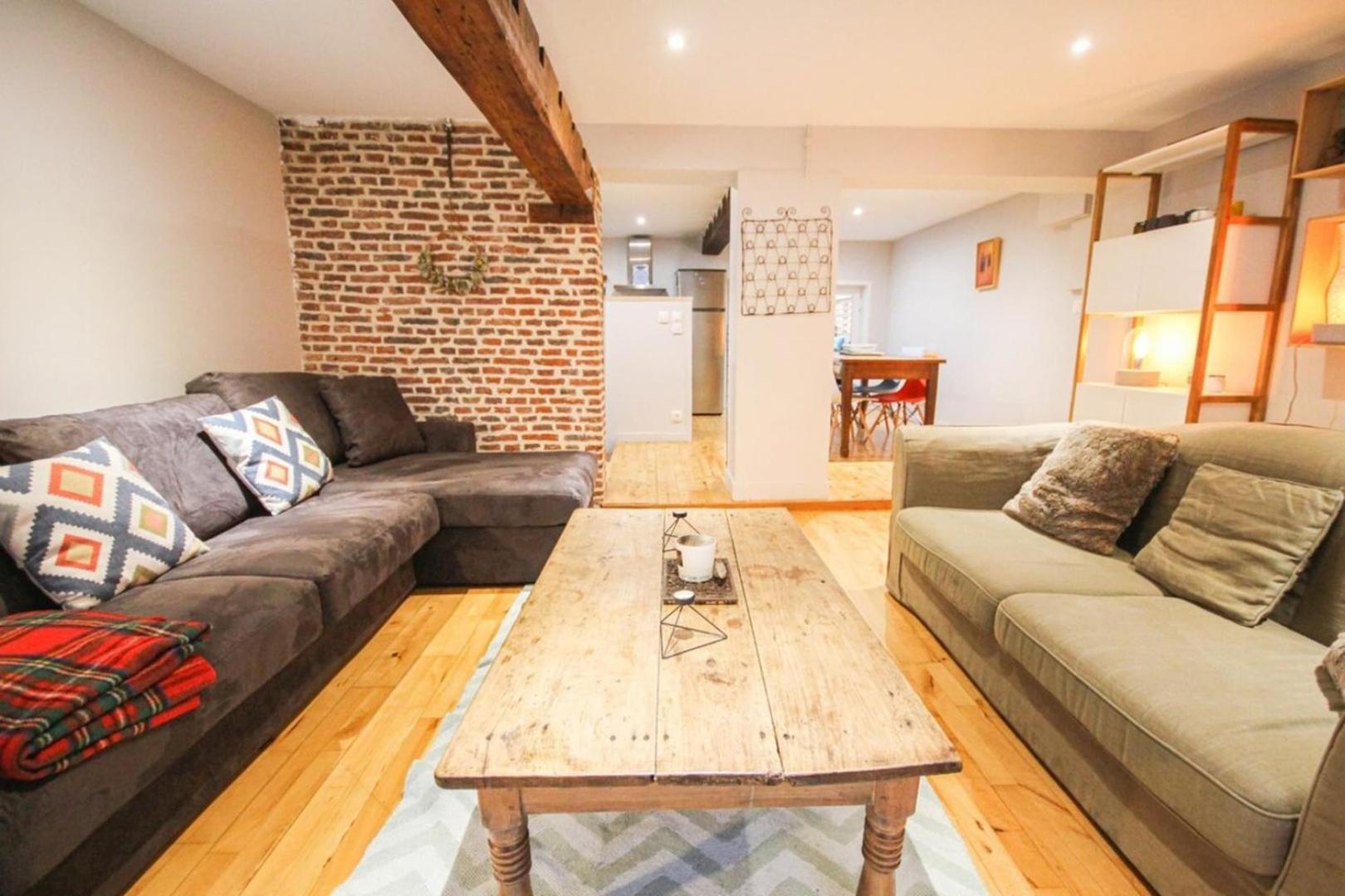 Duplex In The Heart Of Old Lille Terrace + Parking Apartment Екстериор снимка